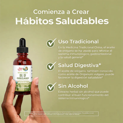 Aceite de Orégano Orgánico®: Elimina el hongo cándida y desintoxica tu cuerpo de forma natural
