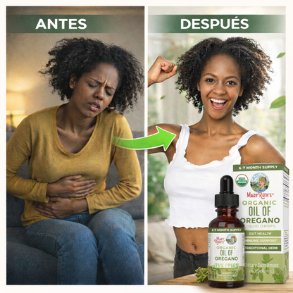 Aceite de Orégano Orgánico®: Elimina el hongo cándida y desintoxica tu cuerpo de forma natural