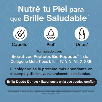 Colágeno NeoCell®: Recupera la firmeza de tu piel y detén la caída del cabello en solo 3 semanas.