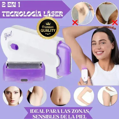 LaserLumi™: Depiladora intima sin dolor ni irritación