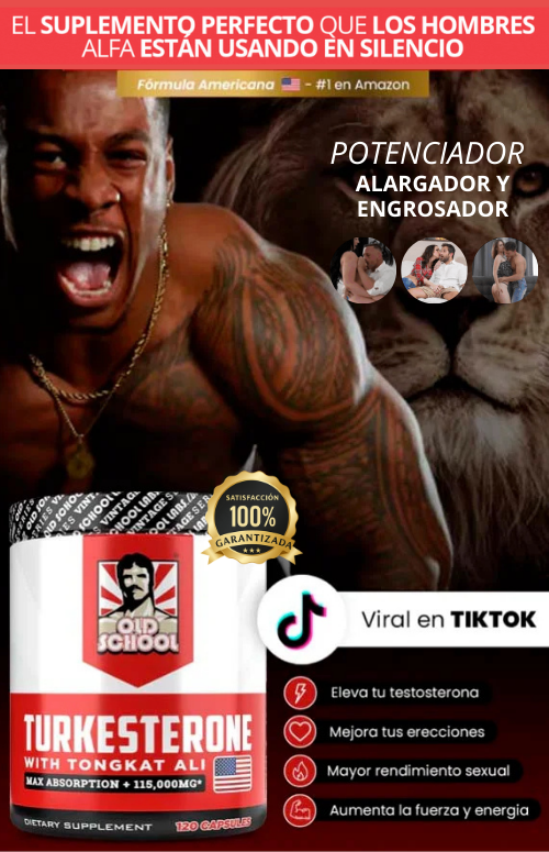 TURKESTERONE® El suplemento ideal para los hombres alfa